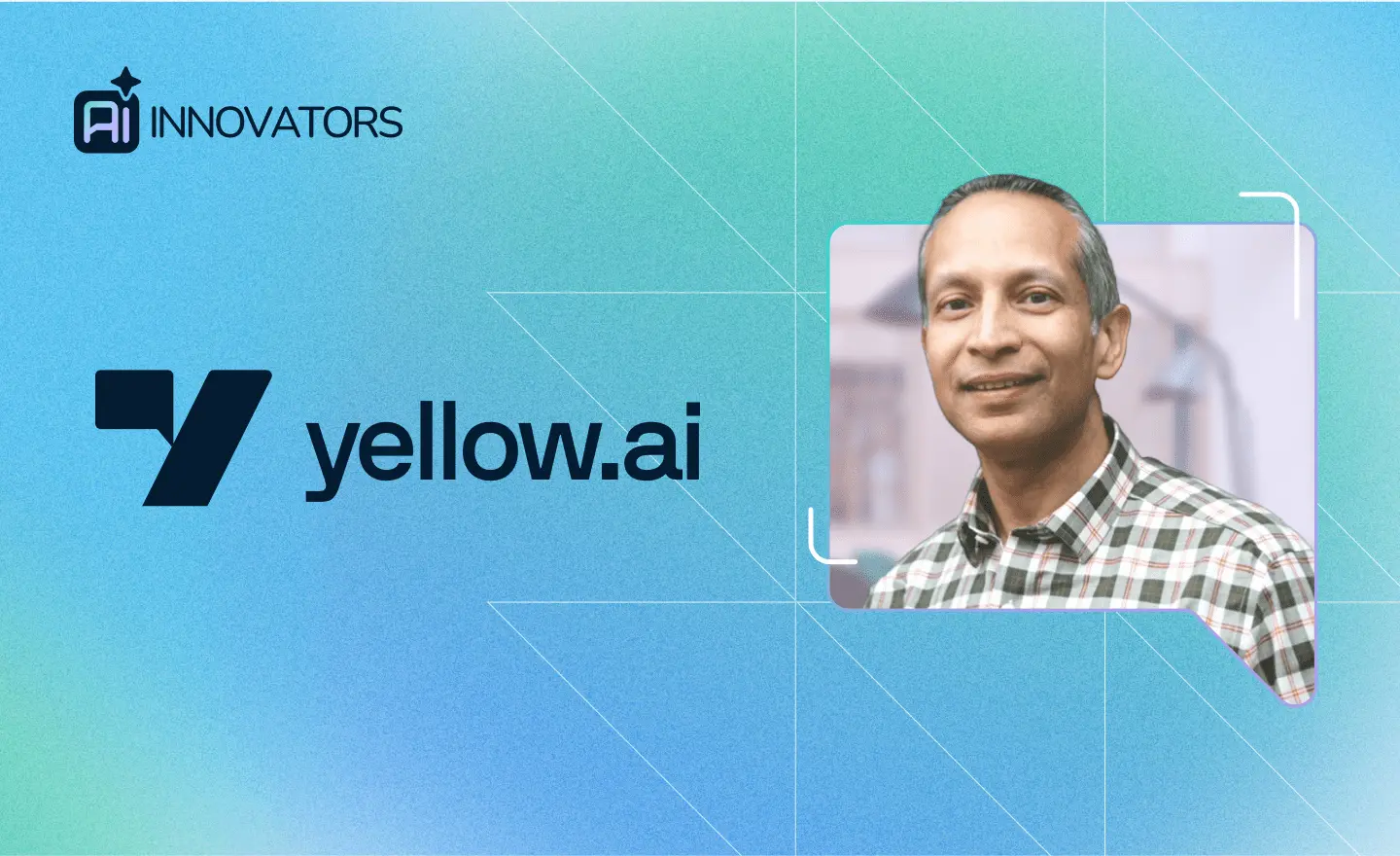 Vikas Bhambri, SVP at Yellow.ai, discussing enterprise AI and data governance in GoSearch’s AI Innovators series.